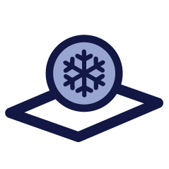 Adheres to Frozen Surfaces Icon