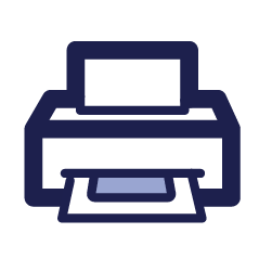 Custom Label Printing Icon