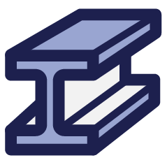 Steel Beam Icon