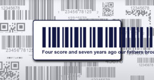 2D barcodes header