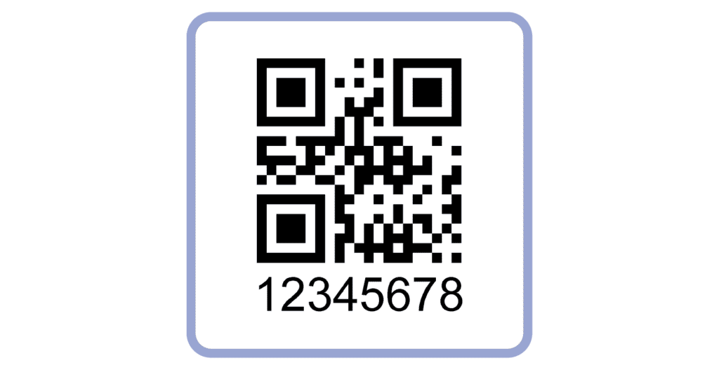 QR Code label