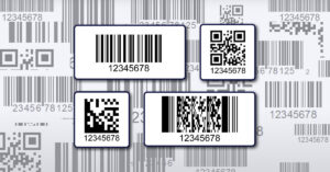 barcode label types header