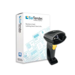 BarTender barcode label printing software an a barcode scanner
