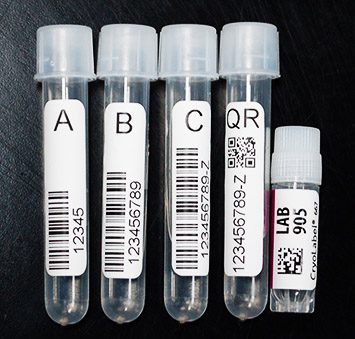 chemical resistant test tube labels