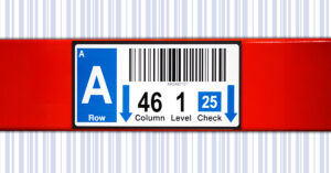 Warehouse label sizes header