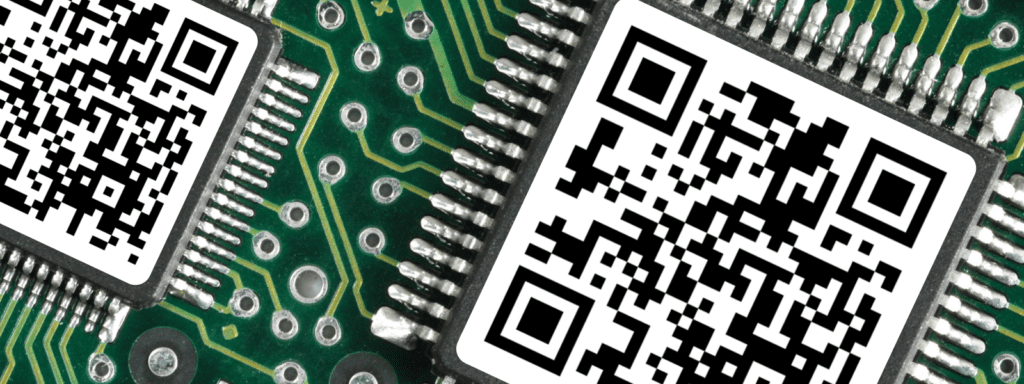 pcb with labels