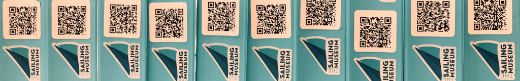 Sailing Museum QR code labels 