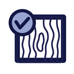 Long-Term Wood Labels Icon