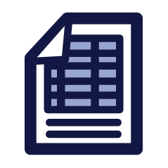 Complex Data Table Icon