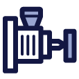 Injection Molded Plastics or Rubbers Icon