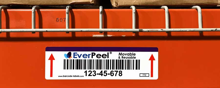 EverPeel on a Warehouse Rack